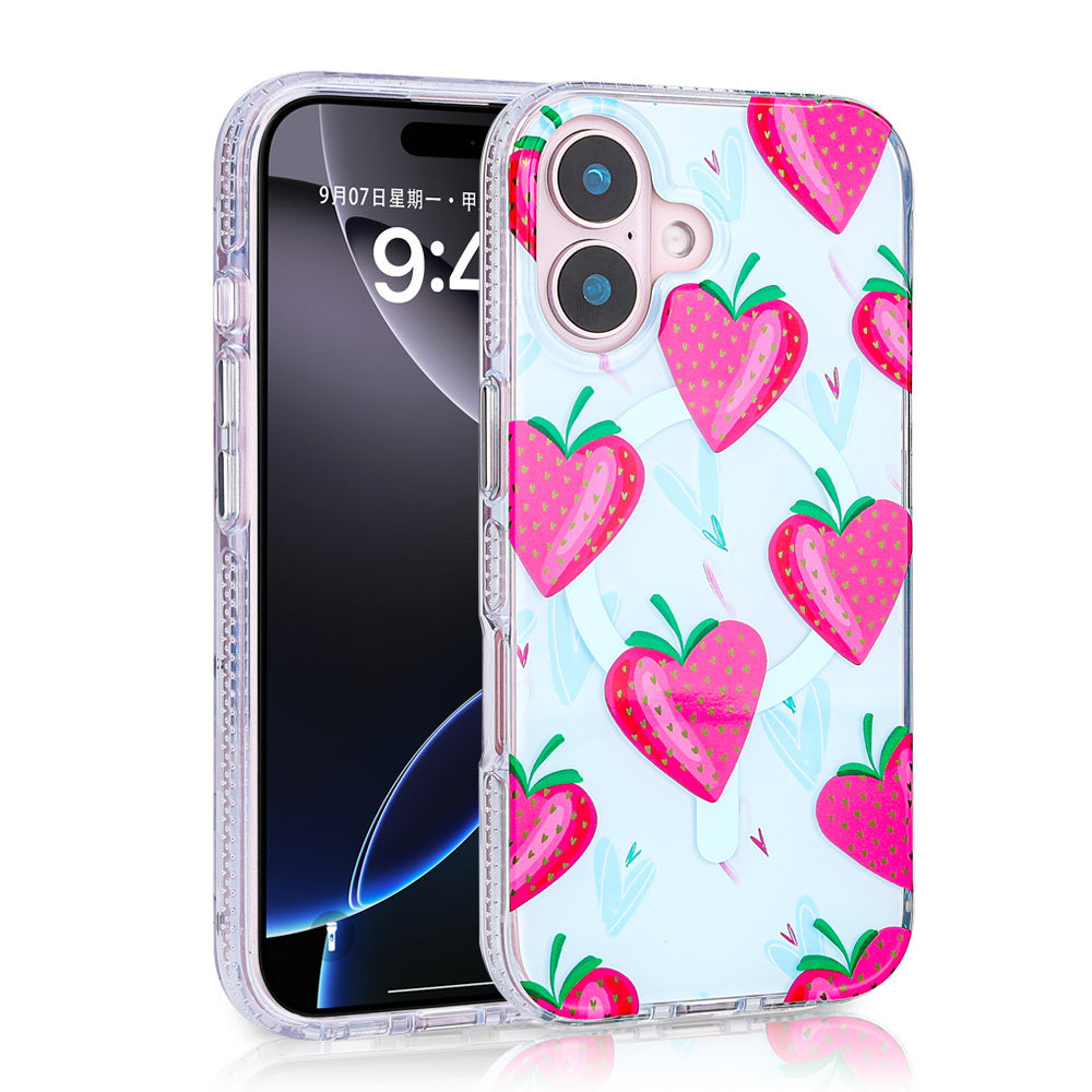 iPhone 16 Kılıf M-safe Şarj Özellikli Zore Stilo Kılıf