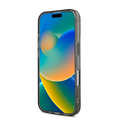 iPhone 16 Kılıf Mercedes Benz Orijinal Lisanslı M-safe Şarj Özellikli Saydam Yüzey Silver Ring Kılıf