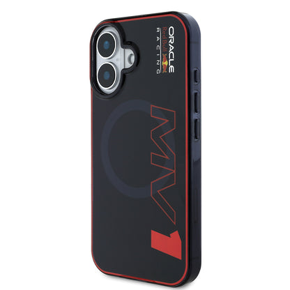 iPhone 16 Kılıf Redbull Orijinal Lisanslı M-safe Şarj Özellikli Çift Katmanlı Sert PC Büyük Boy MV Kılıf