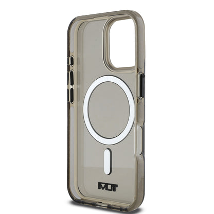 iPhone 16 Kılıf TUMI Orijinal Lisanslı M-safe Şarj Özellikli Airbagli Transparan Kılıf