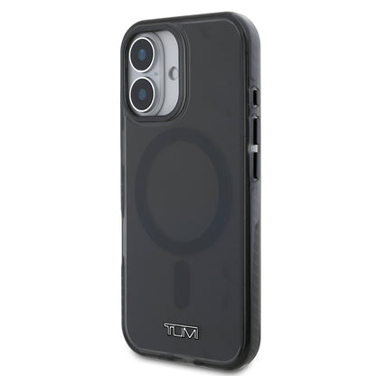 iPhone 16 Kılıf TUMI Orijinal Lisanslı M-safe Şarj Özellikli Airbagli Transparan Kılıf