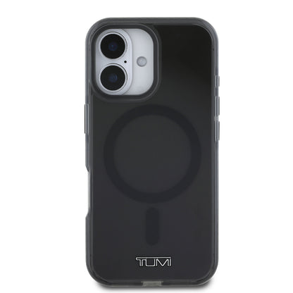 iPhone 16 Kılıf TUMI Orijinal Lisanslı M-safe Şarj Özellikli Airbagli Transparan Kılıf