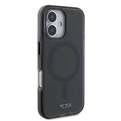 iPhone 16 Kılıf TUMI Orijinal Lisanslı M-safe Şarj Özellikli Airbagli Transparan Kılıf