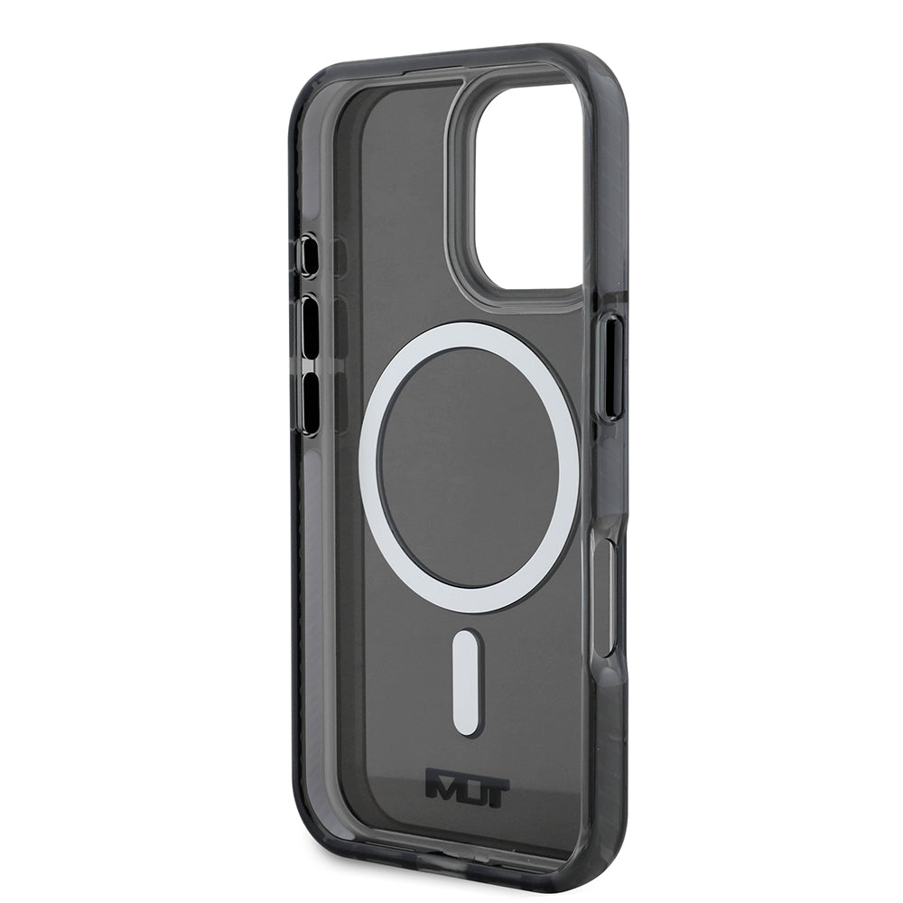 iPhone 16 Kılıf TUMI Orijinal Lisanslı M-safe Şarj Özellikli Airbagli Transparan Kılıf