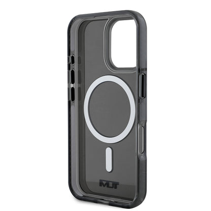 iPhone 16 Kılıf TUMI Orijinal Lisanslı M-safe Şarj Özellikli Airbagli Transparan Kılıf