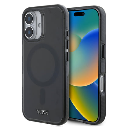 iPhone 16 Kılıf TUMI Orijinal Lisanslı M-safe Şarj Özellikli Airbagli Transparan Kılıf