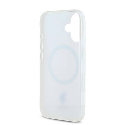 iPhone 16 Kılıf U.S. Polo Assn. Orijinal Lisanslı M-safe Şarj Özellikli IML Double Horse Logolu Ring Kılıf