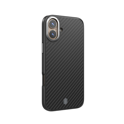 iPhone 16 Kılıf Wiwu DCC-205 M-safe Şarj Özellikli Aramid Fiber Tasarım Kılıf