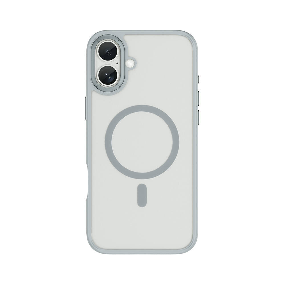 iPhone 16 Kılıf Wiwu FGG-012 ArmorPro Serisi M-safe Şarj Özellikli Parmak İzi Bırakmayan Kılıf