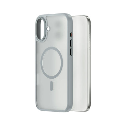 iPhone 16 Kılıf Wiwu FGG-012 ArmorPro Serisi M-safe Şarj Özellikli Parmak İzi Bırakmayan Kılıf