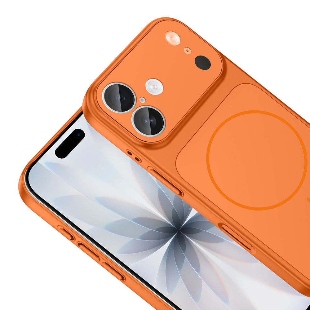 iPhone 16 Kılıf Zore M-Safe Şarj Özellikli Kamera Korumalı Formen Kılıf