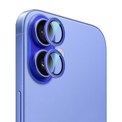 iPhone 16 Plus CaseWorld Alloy Serisi Oleofobik Anti Reflective Kamera Lens Koruyucu