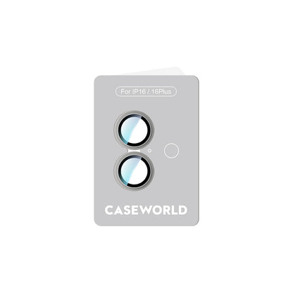 iPhone 16 Plus CaseWorld Alloy Serisi Oleofobik Anti Reflective Kamera Lens Koruyucu