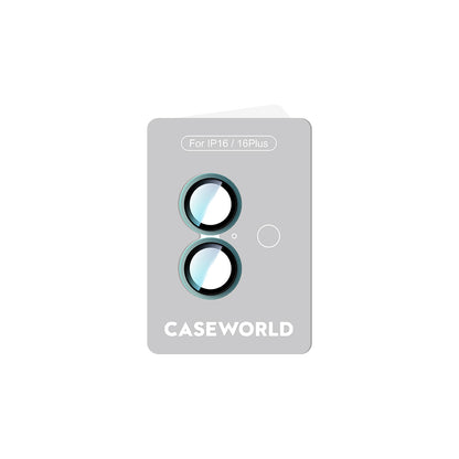 iPhone 16 Plus CaseWorld Alloy Two-Color Serisi Lens Koruyucu