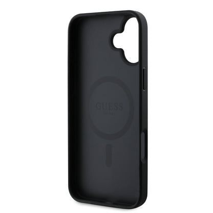iPhone 16 Plus Guess Orijinal Lisanslı Kılıf + Ekran Koruyucu + Lens Koruyucu 3in1 Aksesuar Seti