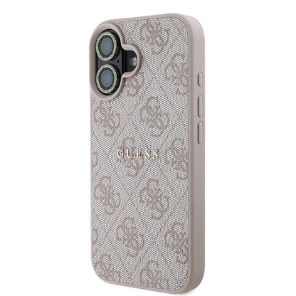 iPhone 16 Plus Guess Orijinal Lisanslı Kılıf + Ekran Koruyucu + Lens Koruyucu 3in1 Aksesuar Seti