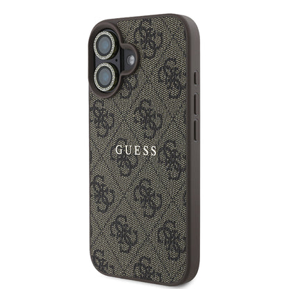 iPhone 16 Plus Guess Orijinal Lisanslı Kılıf + Ekran Koruyucu + Lens Koruyucu 3in1 Aksesuar Seti