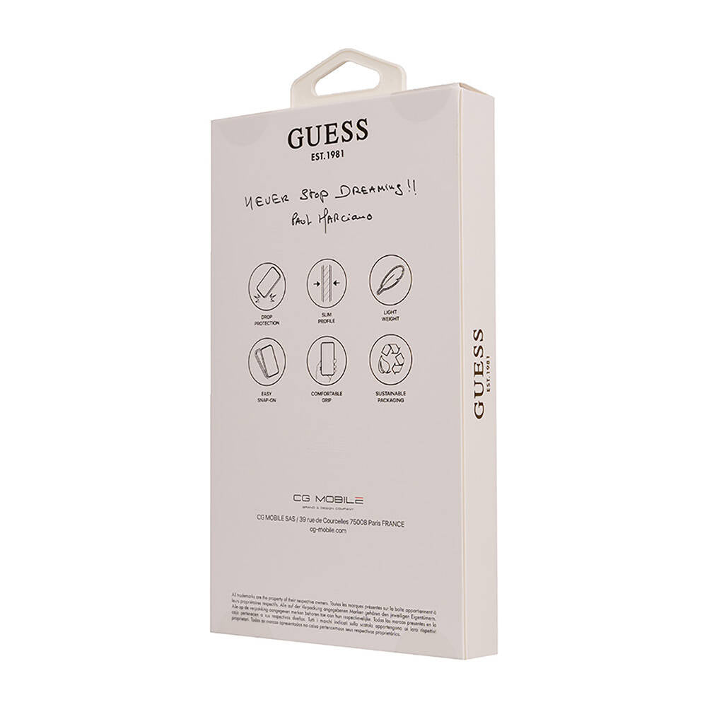 iPhone 16 Plus Kılıf Guess Orijinal Lisanslı Big Love Guess Kılıf