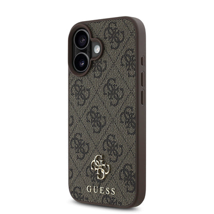 iPhone 16 Plus Kılıf Guess Orijinal Lisanslı M-safe Şarj Özellikli Small 4G Classic Kılıf