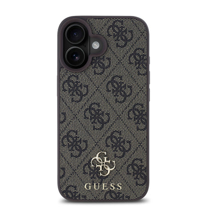 iPhone 16 Plus Kılıf Guess Orijinal Lisanslı M-safe Şarj Özellikli Small 4G Classic Kılıf