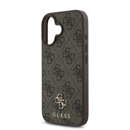 iPhone 16 Plus Kılıf Guess Orijinal Lisanslı M-safe Şarj Özellikli Small 4G Classic Kılıf