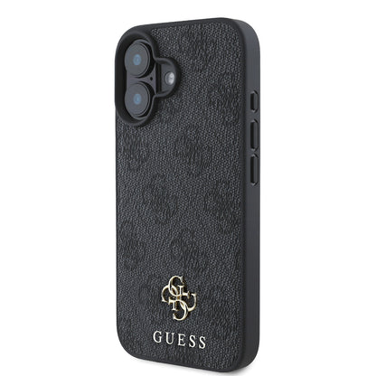 iPhone 16 Plus Kılıf Guess Orijinal Lisanslı M-safe Şarj Özellikli Small 4G Classic Kılıf