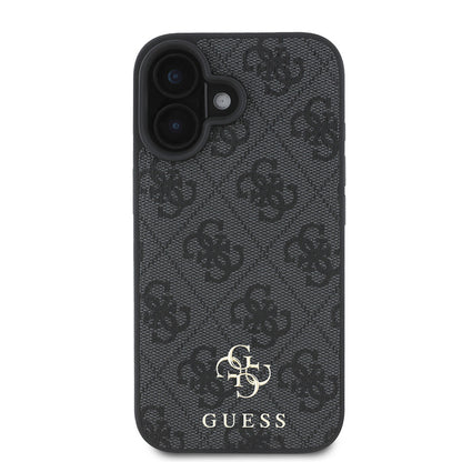 iPhone 16 Plus Kılıf Guess Orijinal Lisanslı M-safe Şarj Özellikli Small 4G Classic Kılıf