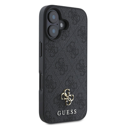 iPhone 16 Plus Kılıf Guess Orijinal Lisanslı M-safe Şarj Özellikli Small 4G Classic Kılıf