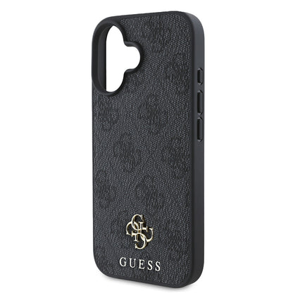 iPhone 16 Plus Kılıf Guess Orijinal Lisanslı M-safe Şarj Özellikli Small 4G Classic Kılıf