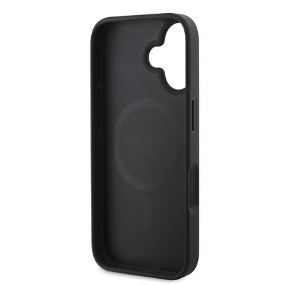 iPhone 16 Plus Kılıf Guess Orijinal Lisanslı M-safe Şarj Özellikli Small 4G Classic Kılıf