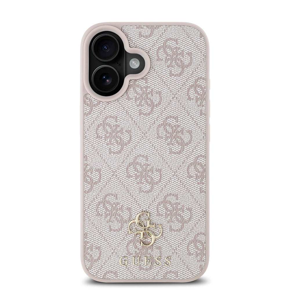 iPhone 16 Plus Kılıf Guess Orijinal Lisanslı M-safe Şarj Özellikli Small 4G Classic Kılıf