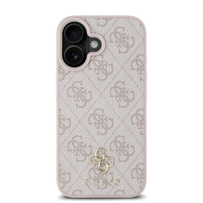 iPhone 16 Plus Kılıf Guess Orijinal Lisanslı M-safe Şarj Özellikli Small 4G Classic Kılıf