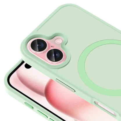 iPhone 16 Plus Kılıf M-safe Şarj Özellikli Mat Arka Yüzey Zore Sio Kılıf