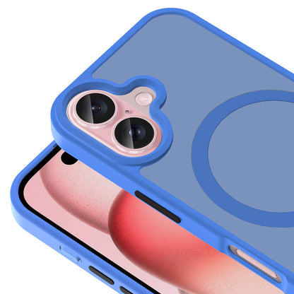 iPhone 16 Plus Kılıf M-safe Şarj Özellikli Mat Arka Yüzey Zore Sio Kılıf