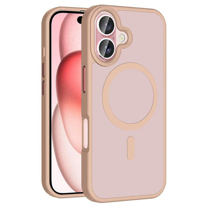 iPhone 16 Plus Kılıf M-safe Şarj Özellikli Mat Arka Yüzey Zore Sio Kılıf