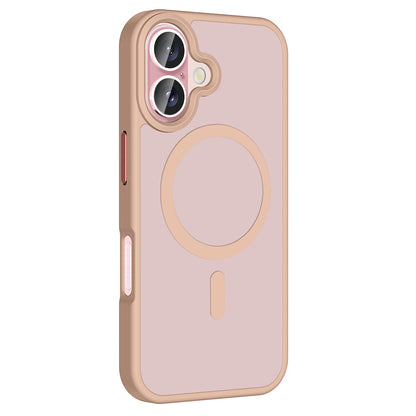 iPhone 16 Plus Kılıf M-safe Şarj Özellikli Mat Arka Yüzey Zore Sio Kılıf