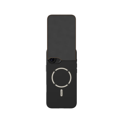 iPhone 16 Plus Kılıf M-safe Şarj Özellikli Raptic Slim Wallet Serisi Deri Görünümlü Kartlıklı Standlı Kılıf