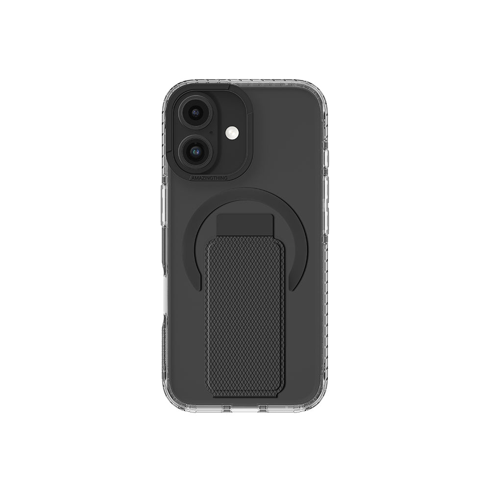 iPhone 16 Plus Kılıf M-safe Şarj Özellikli Standlı Amazingthing Titan Pro Plus Kılıf