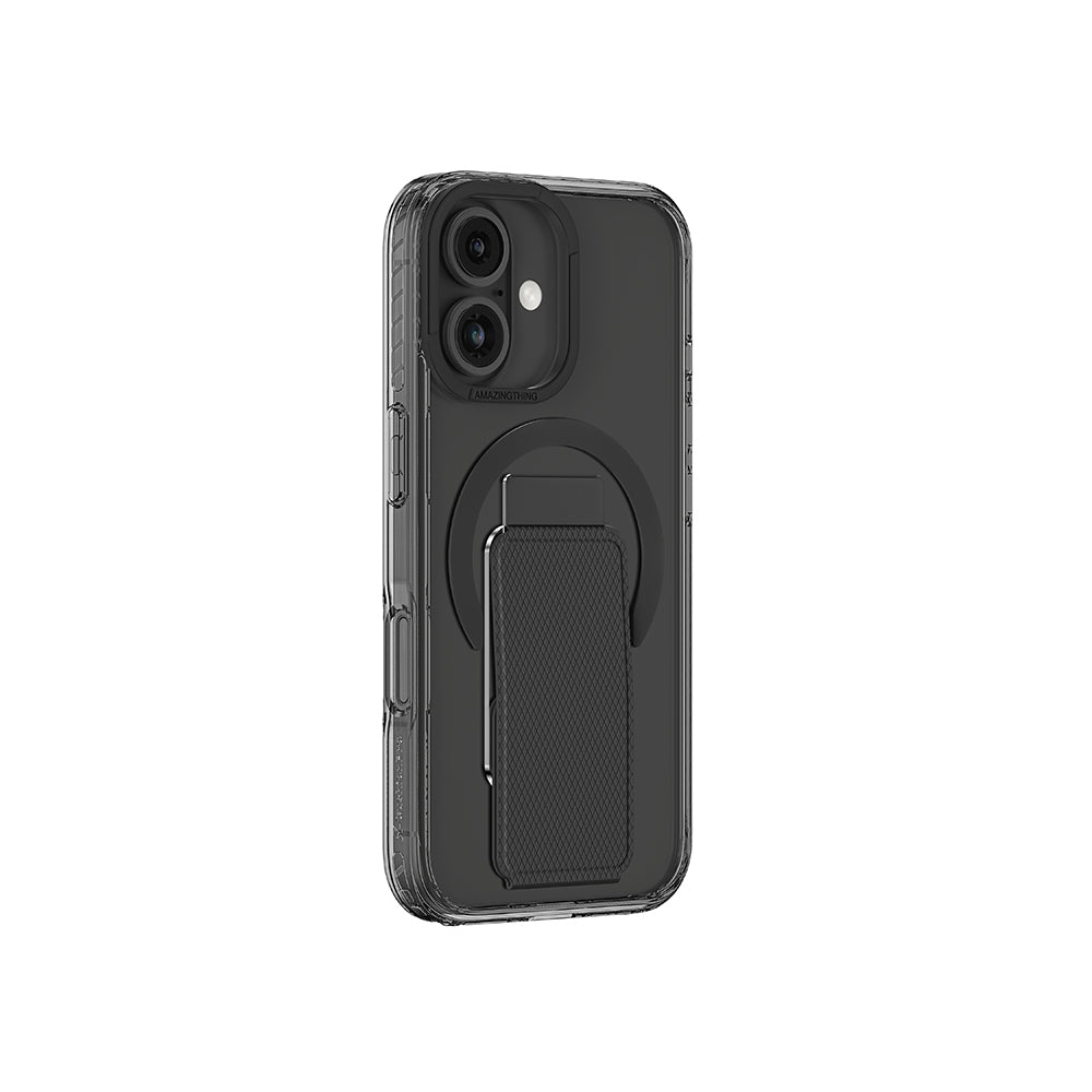 iPhone 16 Plus Kılıf M-safe Şarj Özellikli Standlı Amazingthing Titan Pro Plus Kılıf