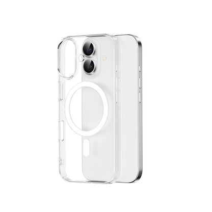 iPhone 16 Plus Kılıf M-safe Şarj Özellikli Wiwu YXK-207 Invisible Pro Sert PC Kılıf