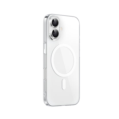 iPhone 16 Plus Kılıf M-safe Şarj Özellikli Wiwu YXK-207 Invisible Pro Sert PC Kılıf