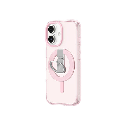 iPhone 16 Plus Kılıf M-safe Şarj Özellikli Yüzük Standlı Amazingthing Titan Pro Serisi Kılıf