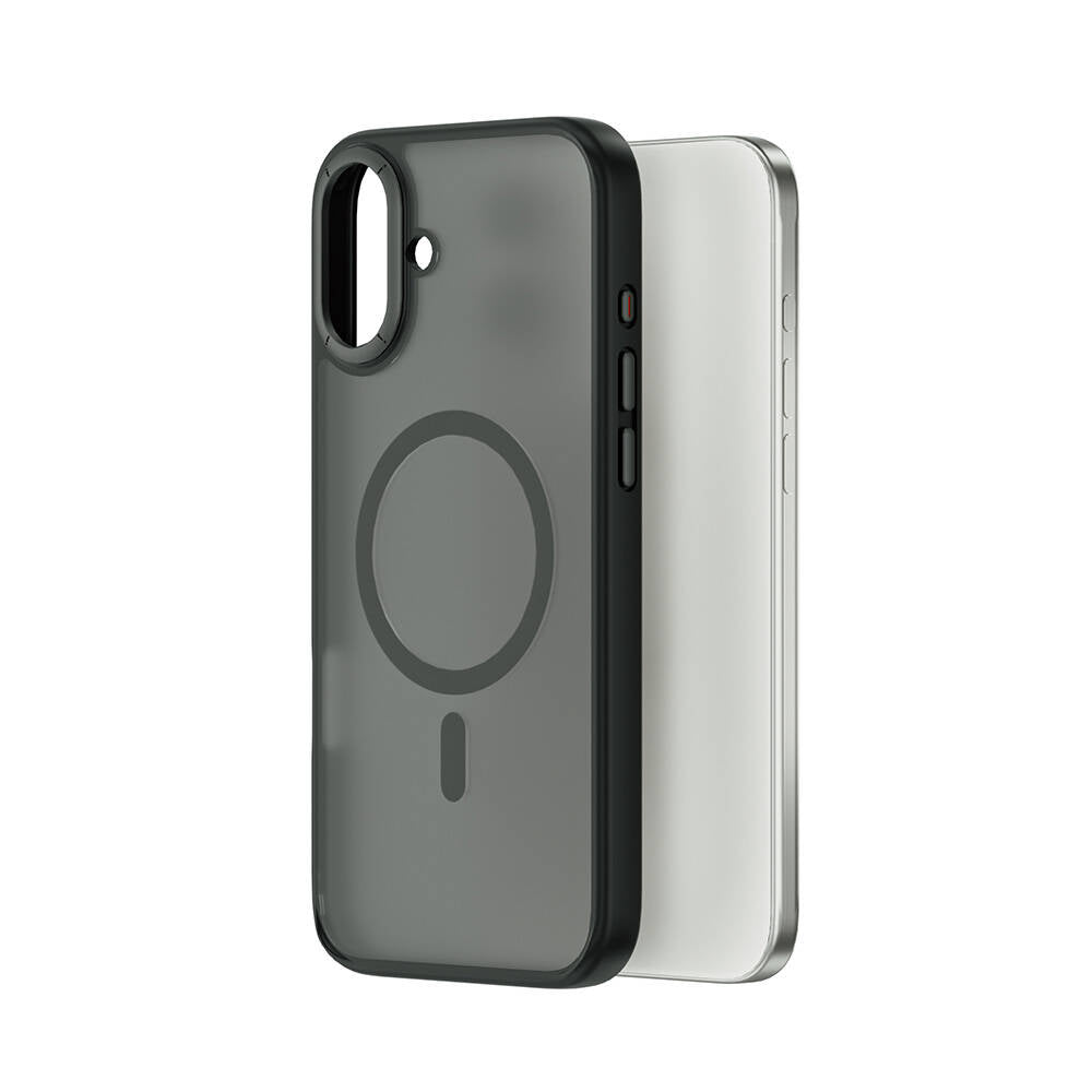 iPhone 16 Plus Kılıf Wiwu FGG-012 ArmorPro Serisi M-safe Şarj Özellikli Parmak İzi Bırakmayan Kılıf