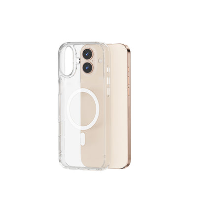 iPhone 16 Plus Kılıf Wiwu MCC-102 Magnetic Crystal Sert PC Kılıf