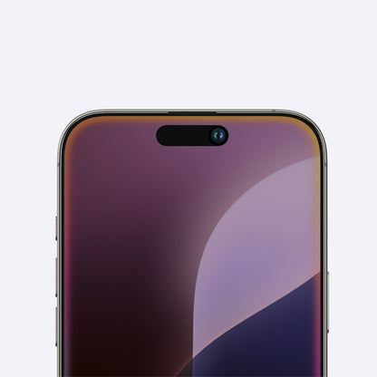 iPhone 16 Pro Amazingthing Titan Privacy Parmak İzi Bırakmayan Temperli Cam Ekran Koruyucu