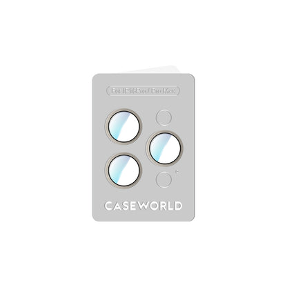 iPhone 16 Pro CaseWorld Alloy Two-Color Serisi Lens Koruyucu