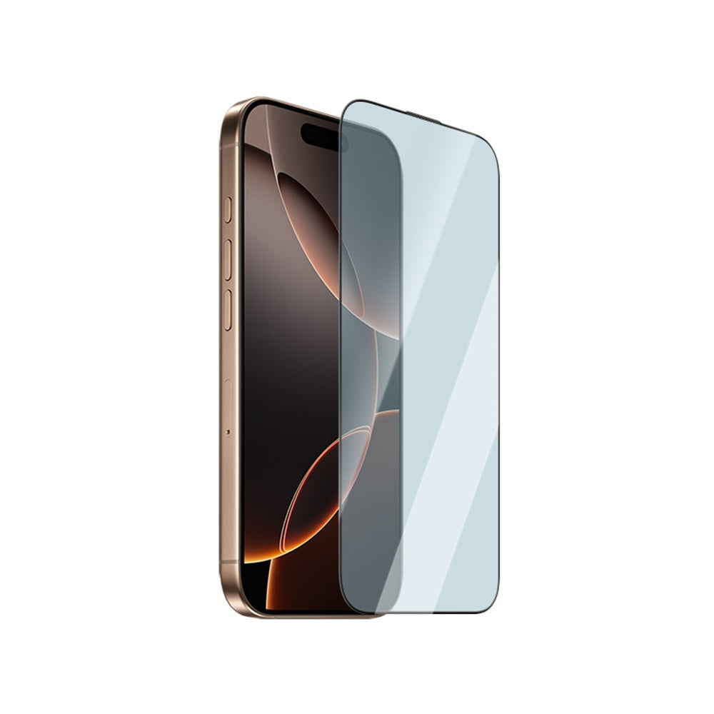 iPhone 16 Pro CaseWorld EyeGuard Serisi 2.5D Eyesafe Teknolojili Cam Ekran Koruyucu