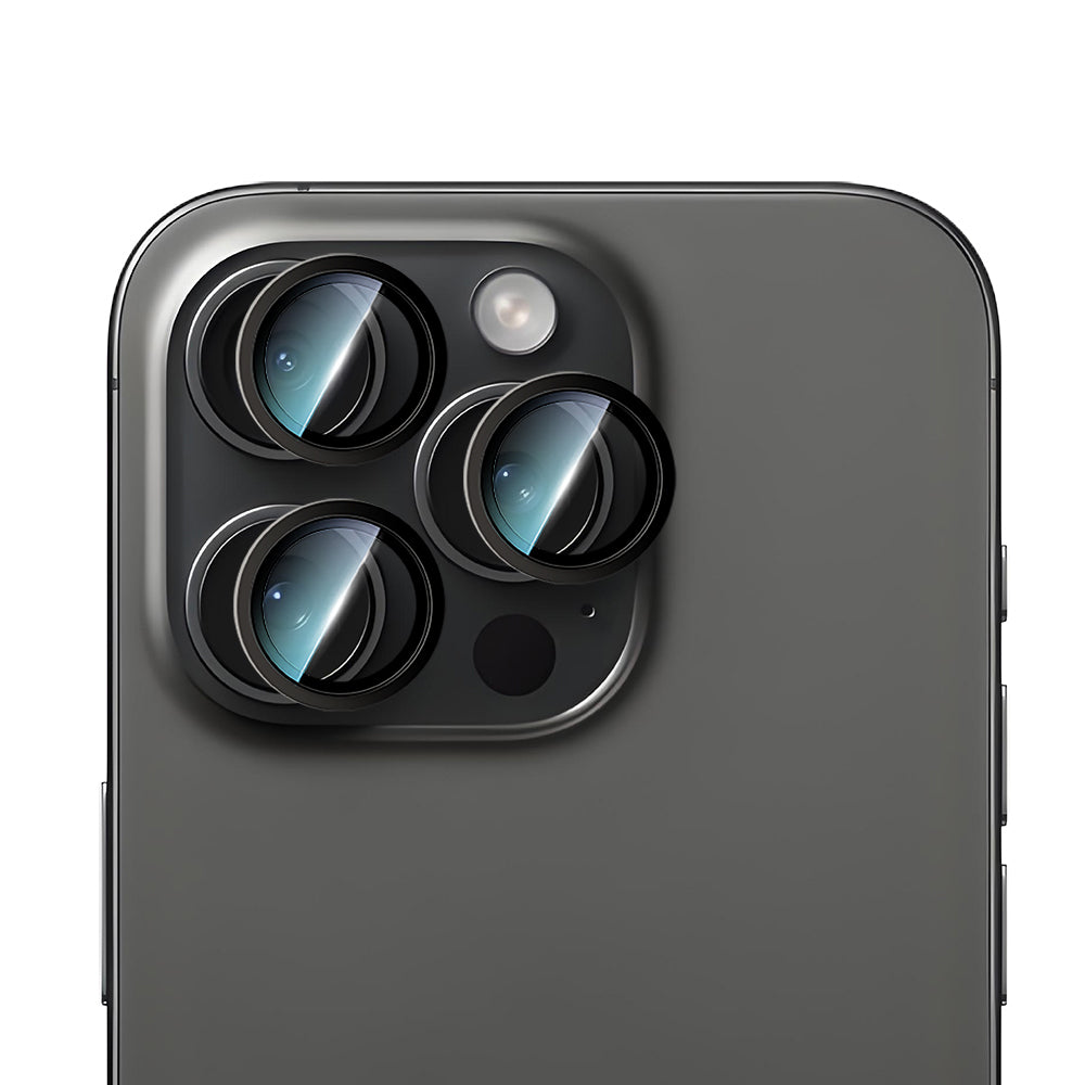 iPhone 16 Pro CaseWorld Sapphire Serisi Anti Reflective Lens Koruyucu