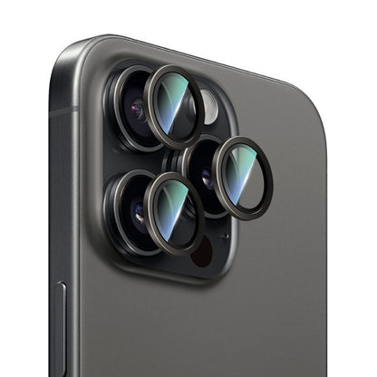 iPhone 16 Pro CaseWorld Sapphire Serisi Anti Reflective Lens Koruyucu