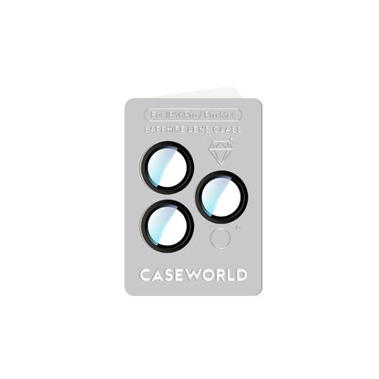 iPhone 16 Pro CaseWorld Sapphire Serisi Anti Reflective Lens Koruyucu
